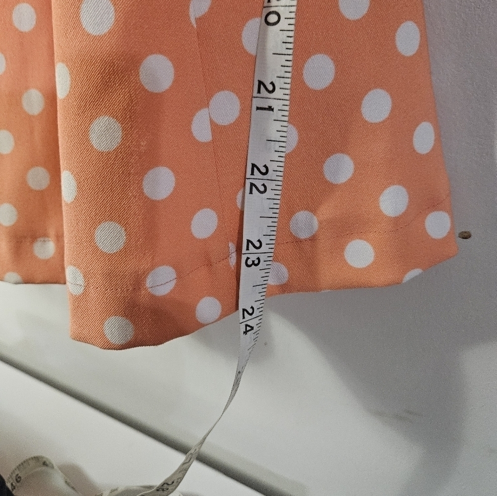 Est. 1962 Coral Polka Dot Dress! - Picture 6 of 6